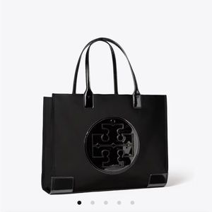 Tory Burch SMALL ELLA PATENT TOTE BAG